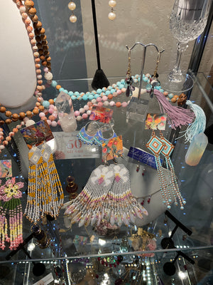 Beaded jewelry Julie Downey.