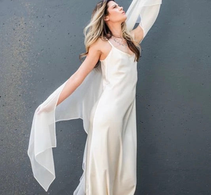 silk dresses and tops Luxury Silk Dresses Cowl Neck Sleeveless Silk Midi Dress