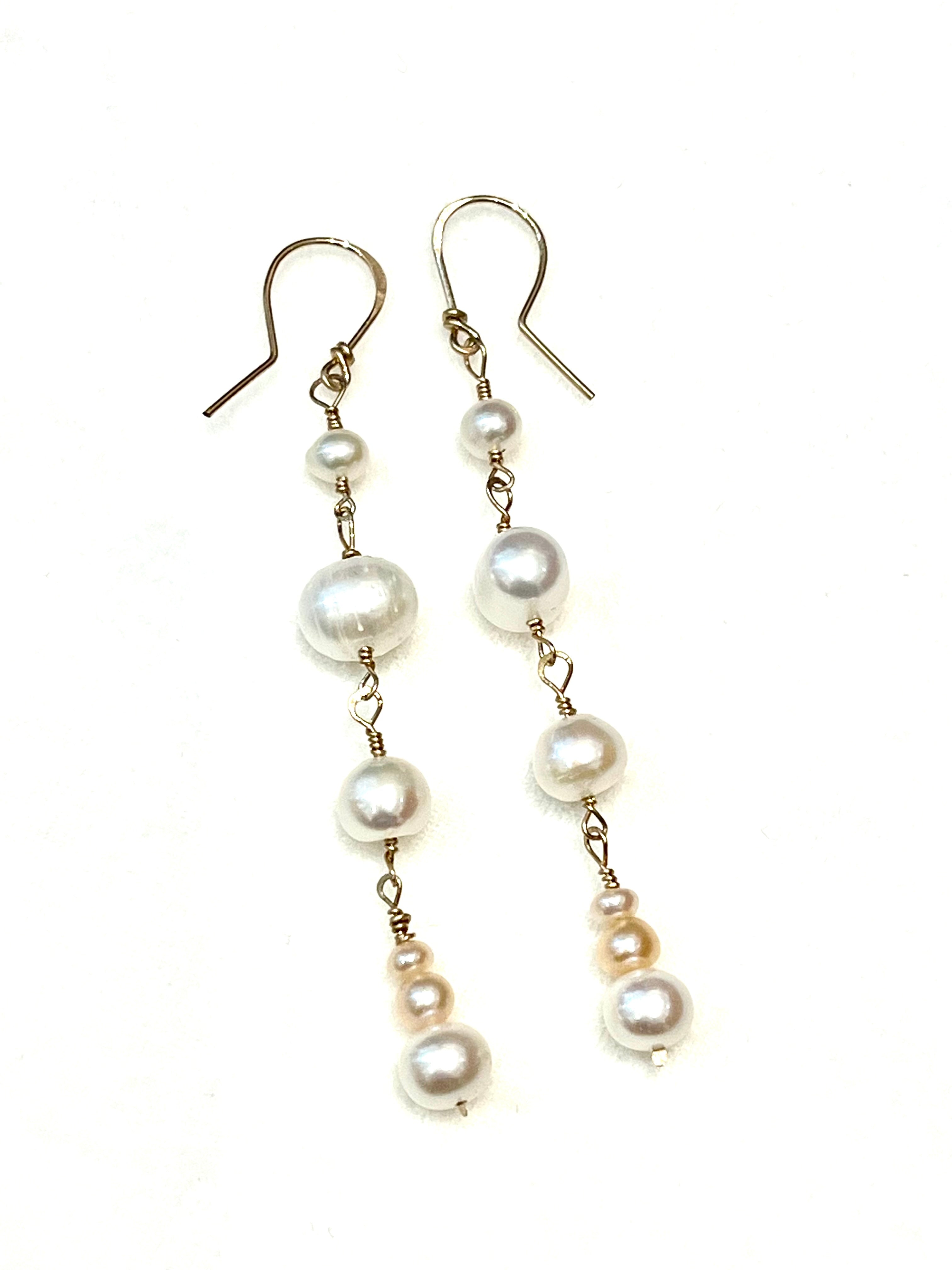 Moonlit Pearl Earrings