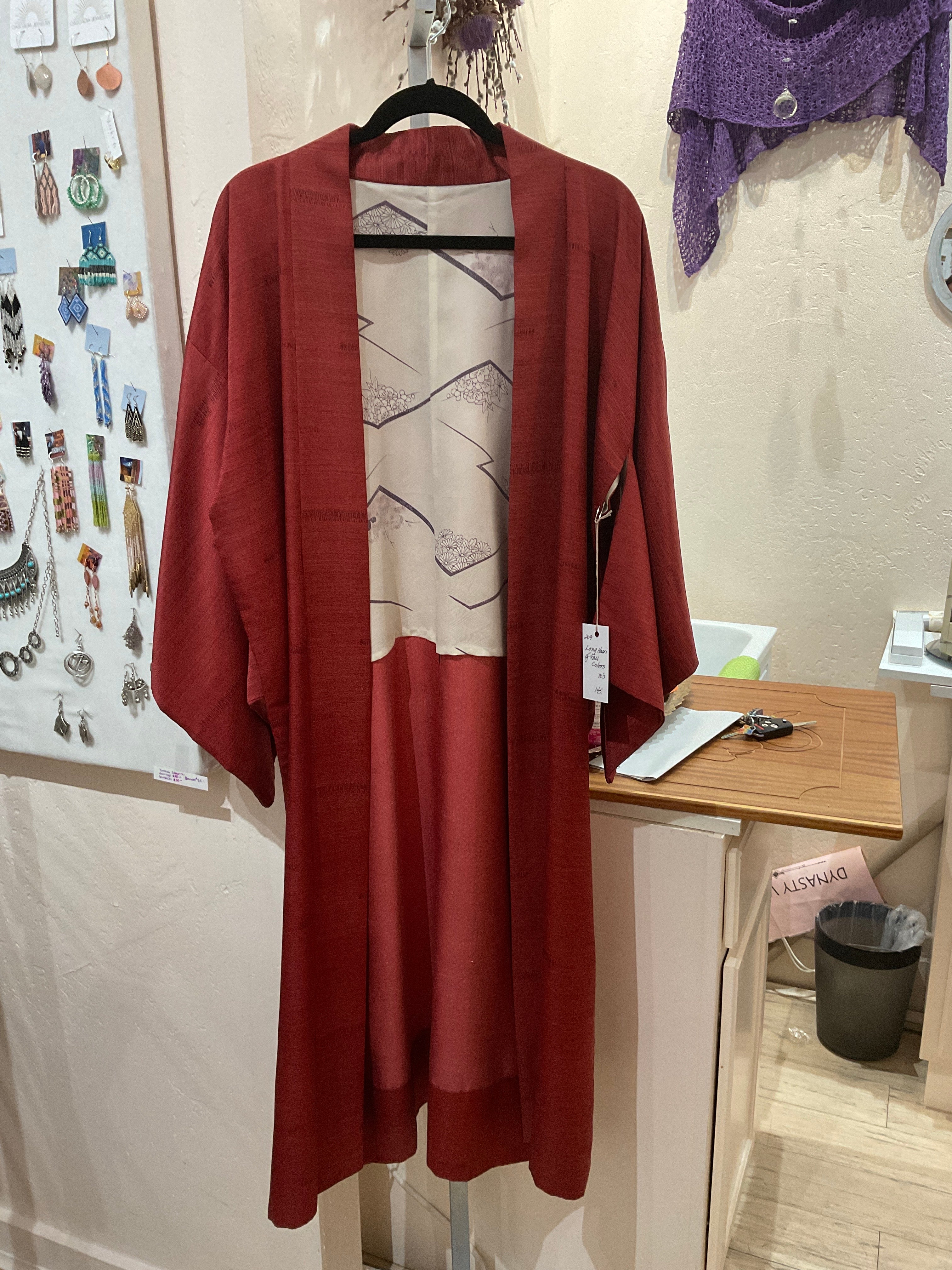 209 fall color haori