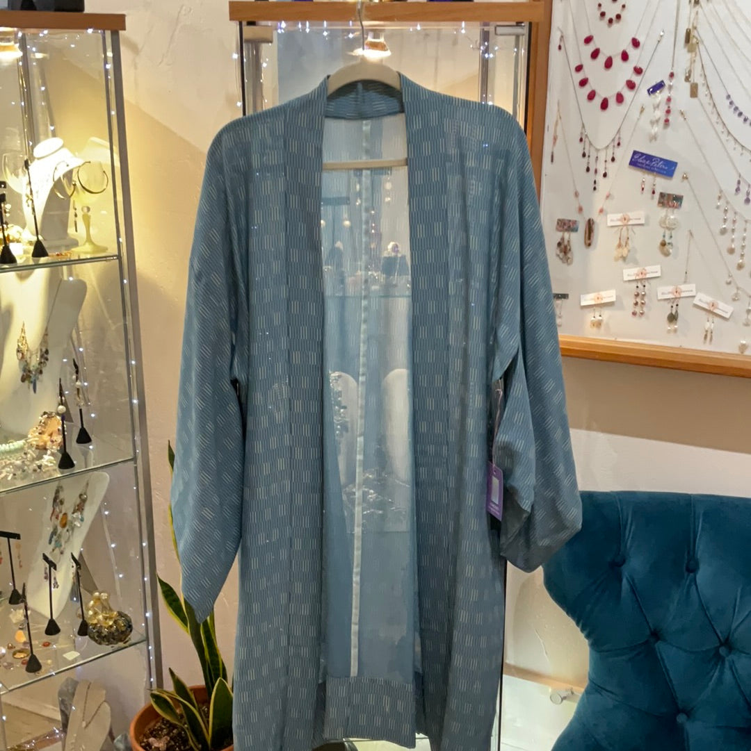 101 Blue/white summer Haori.