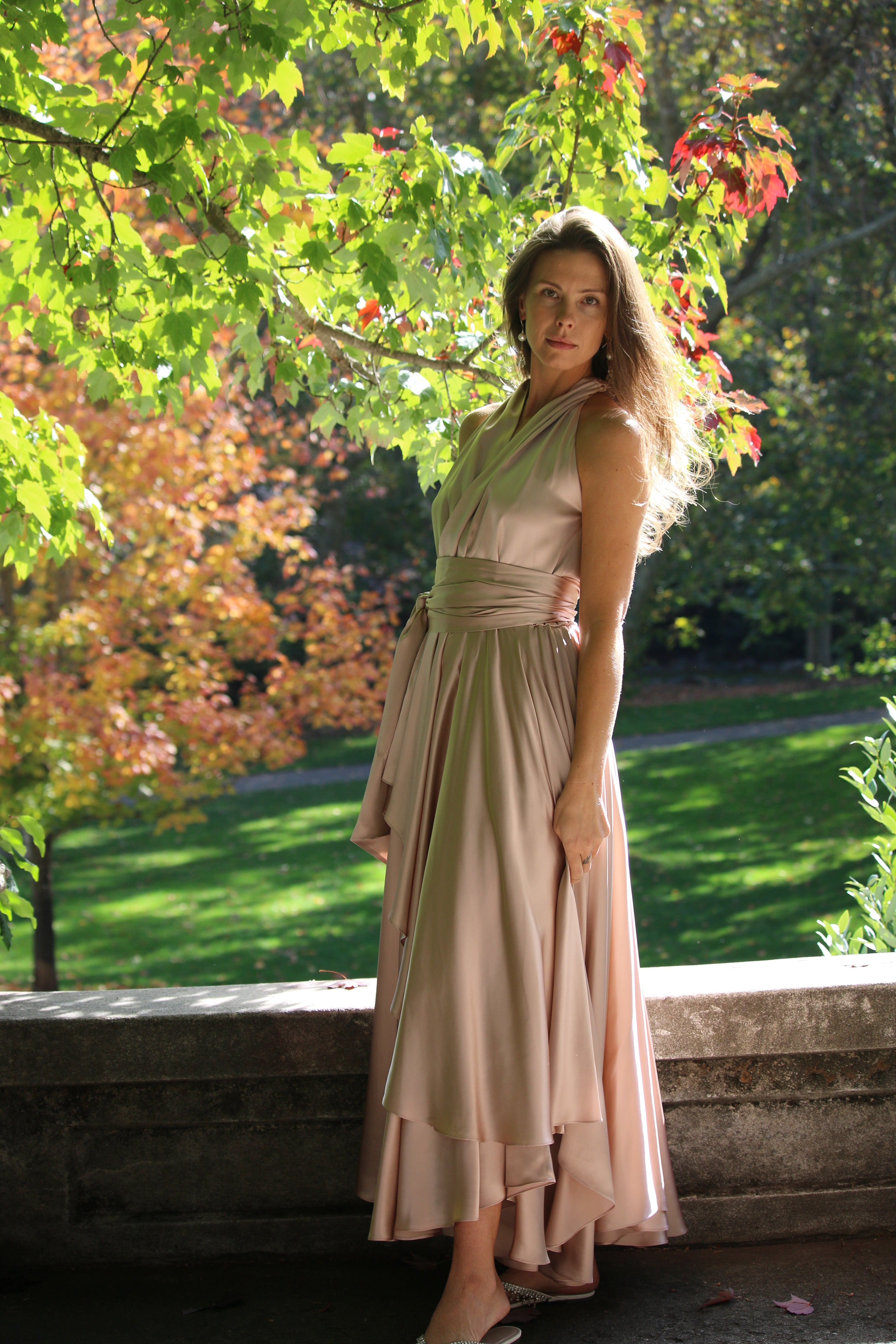 Silk Charmeuse Yes Dress Heart & Hands Silk Charmeuse Yes Dress Heart & Hands