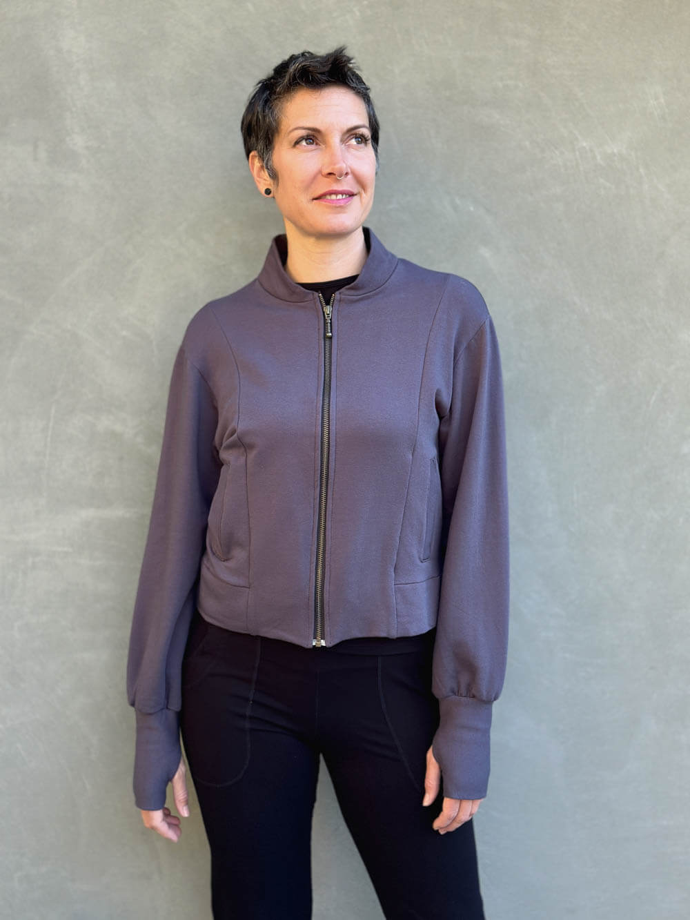 CU Bamboo Fleece Bomber Jacket