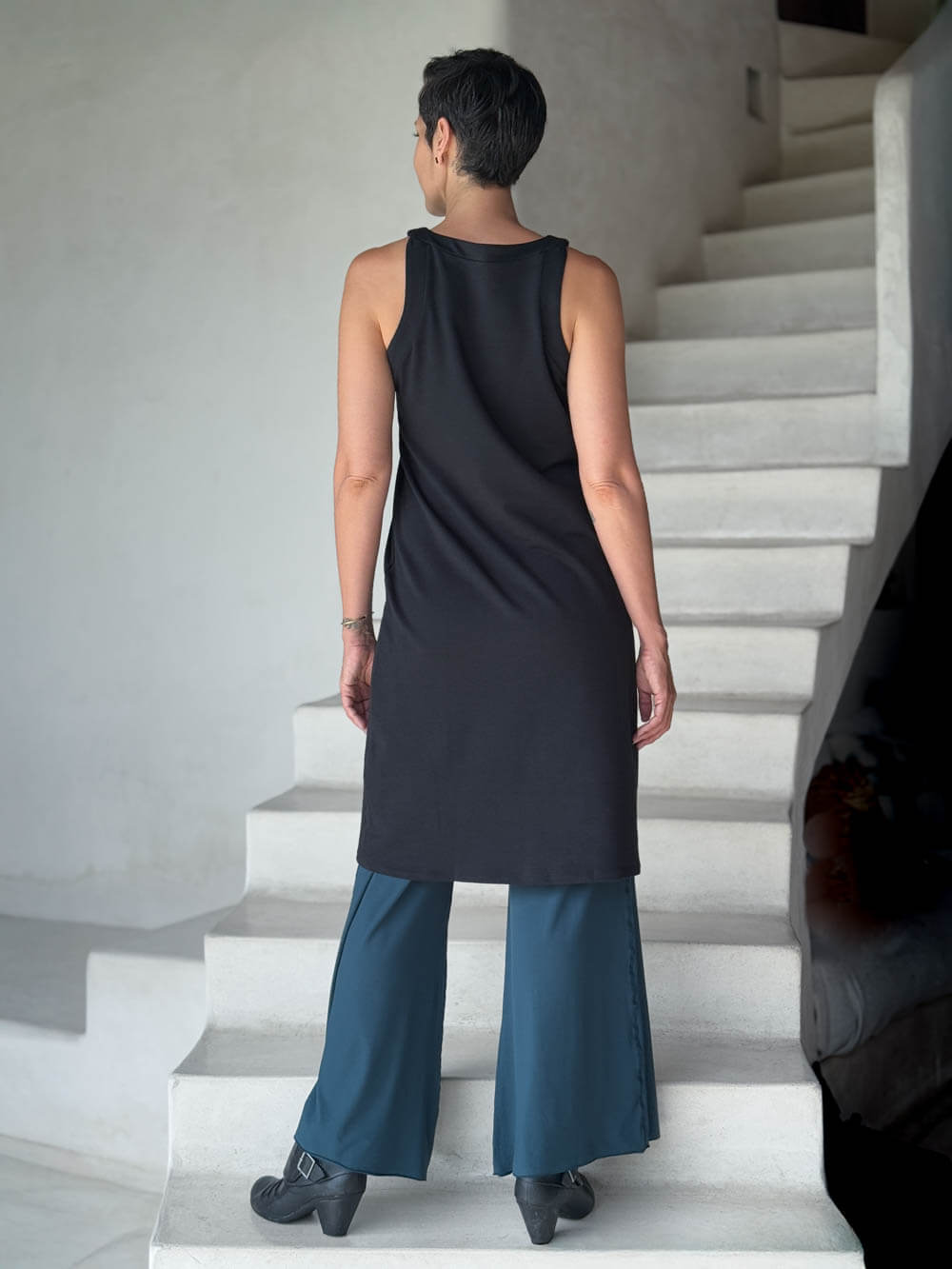 CU Bamboo Fleece Sweatshirt Dress/Tunic