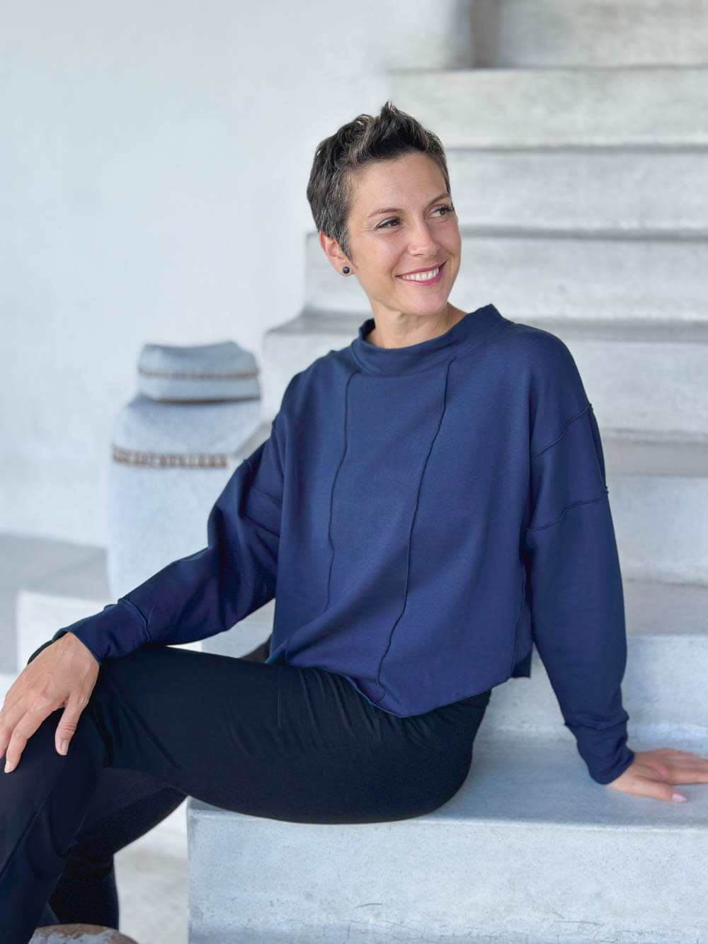 CU Bamboo Fleece Neci Sweatshirt