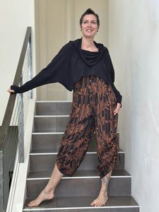 CU Print Ruched Jumper