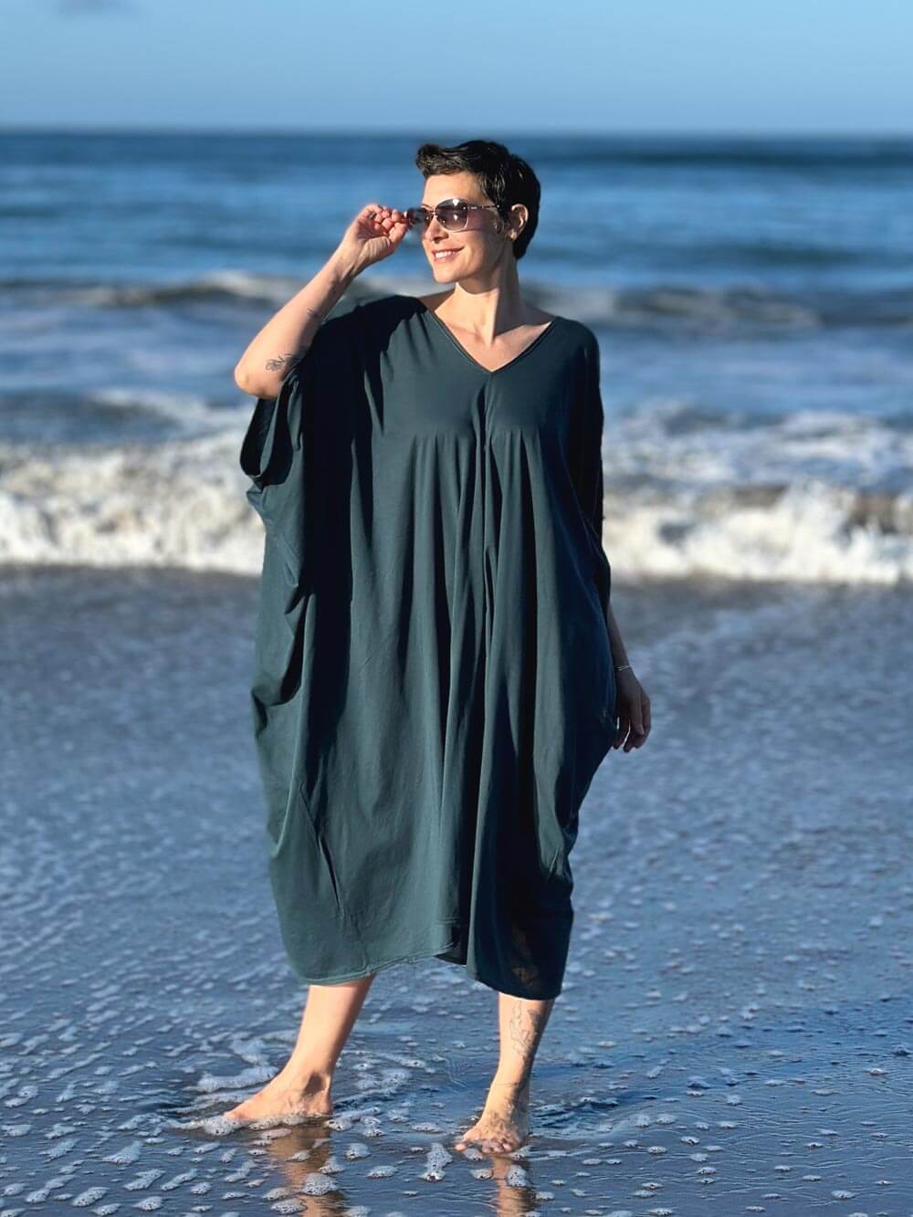 CU Cotton Kaftan Dress