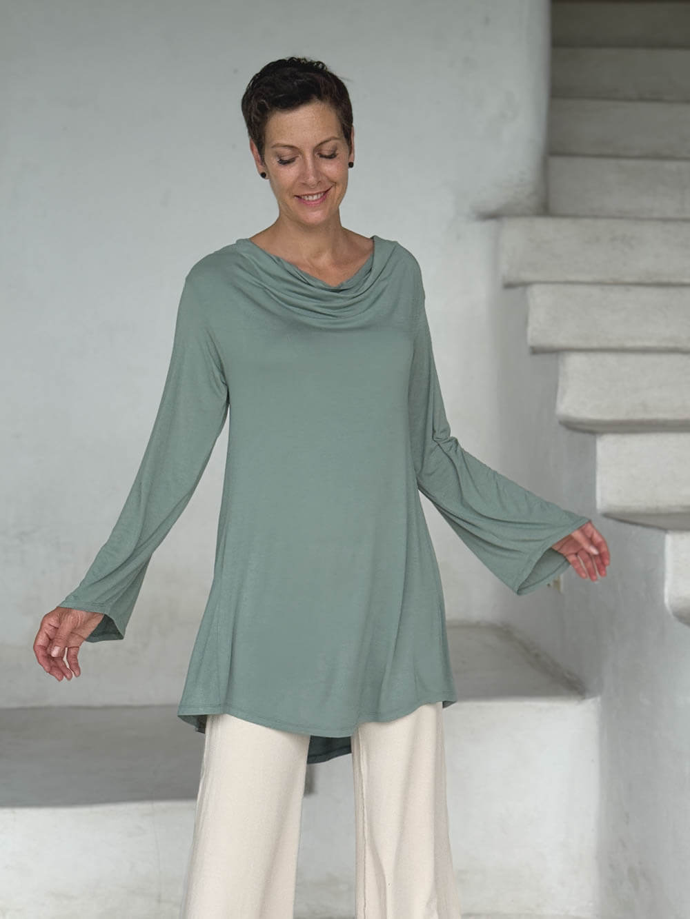 CU Kopi Long Sleeve Top