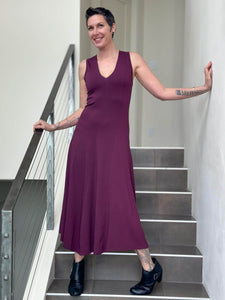 CU V-Neck Layering Maxi Dress