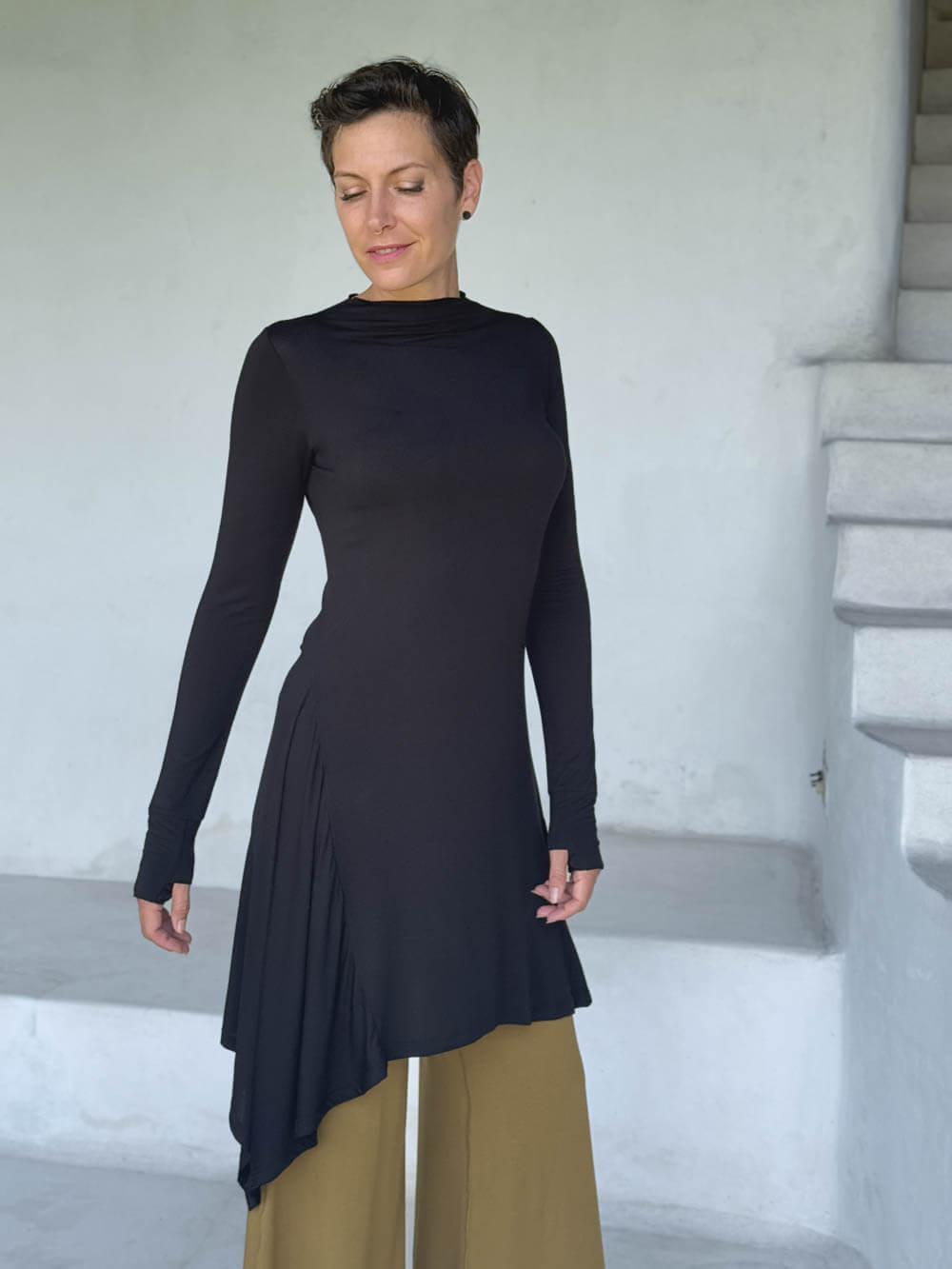 CU Long Sleeve Flow Tunic