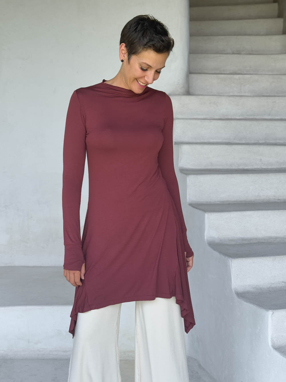 CU Long Sleeve Flow Tunic
