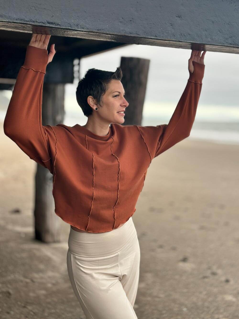 CU Bamboo Fleece Neci Sweatshirt