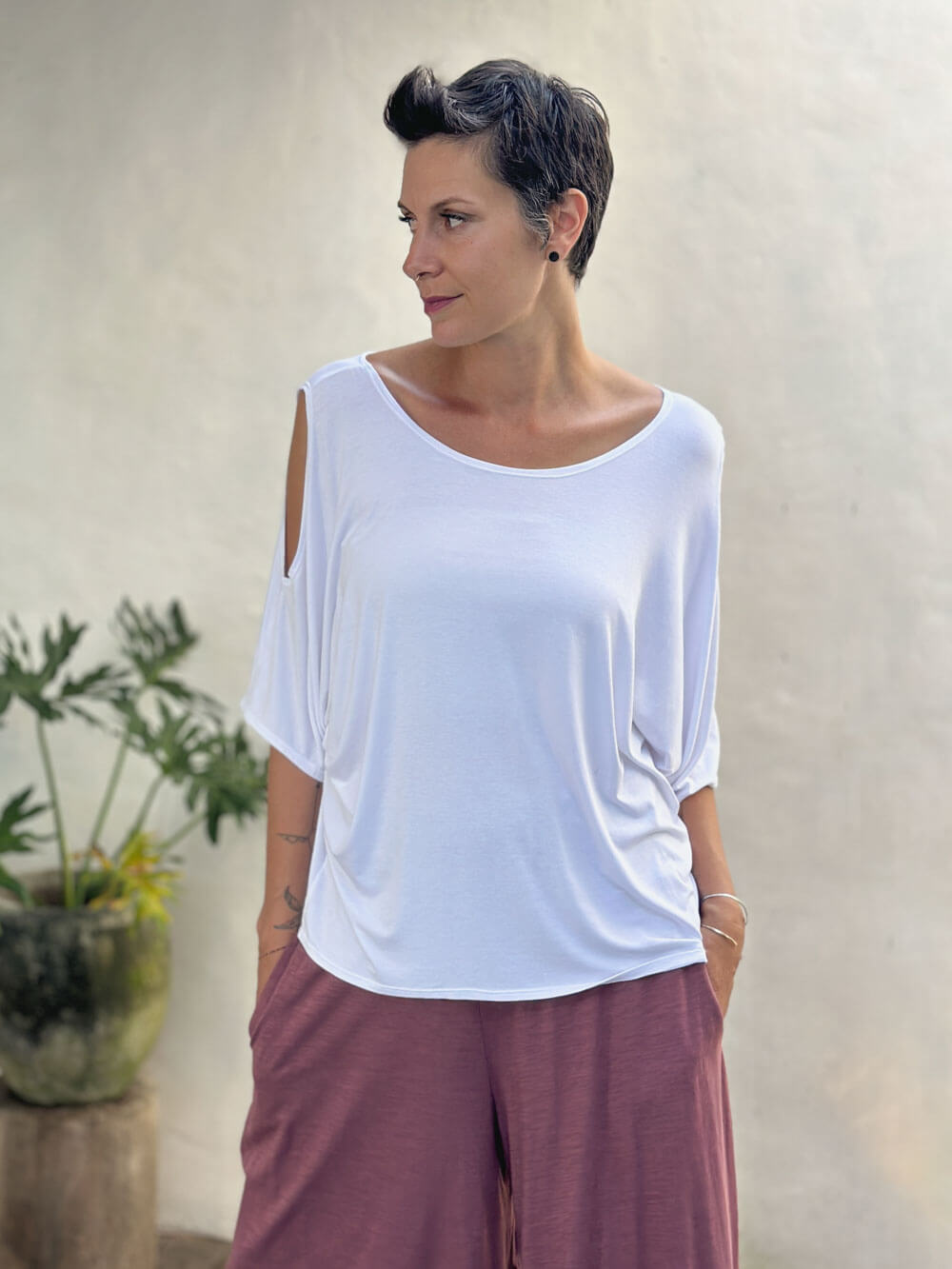 CU Open Shoulder Top