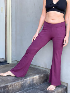 CU Bamboo Pocket Flare Pants