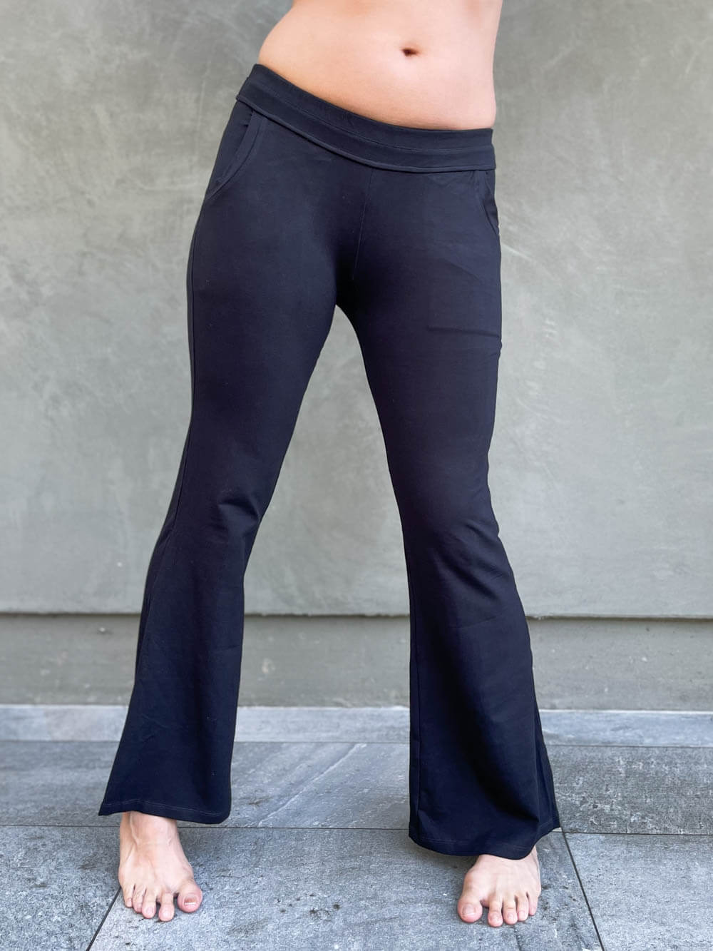 CU Bamboo Pocket Flare Pants