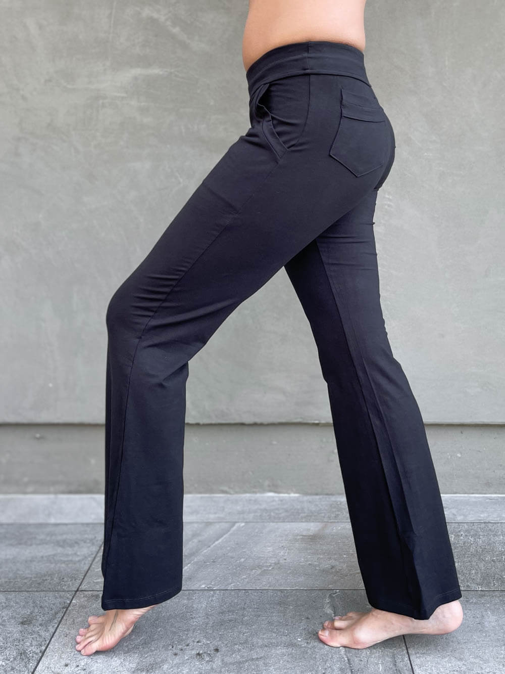 CU Bamboo Pocket Flare Pants