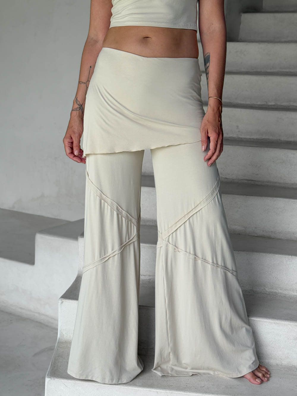 CU Wide Leg Panel Pants