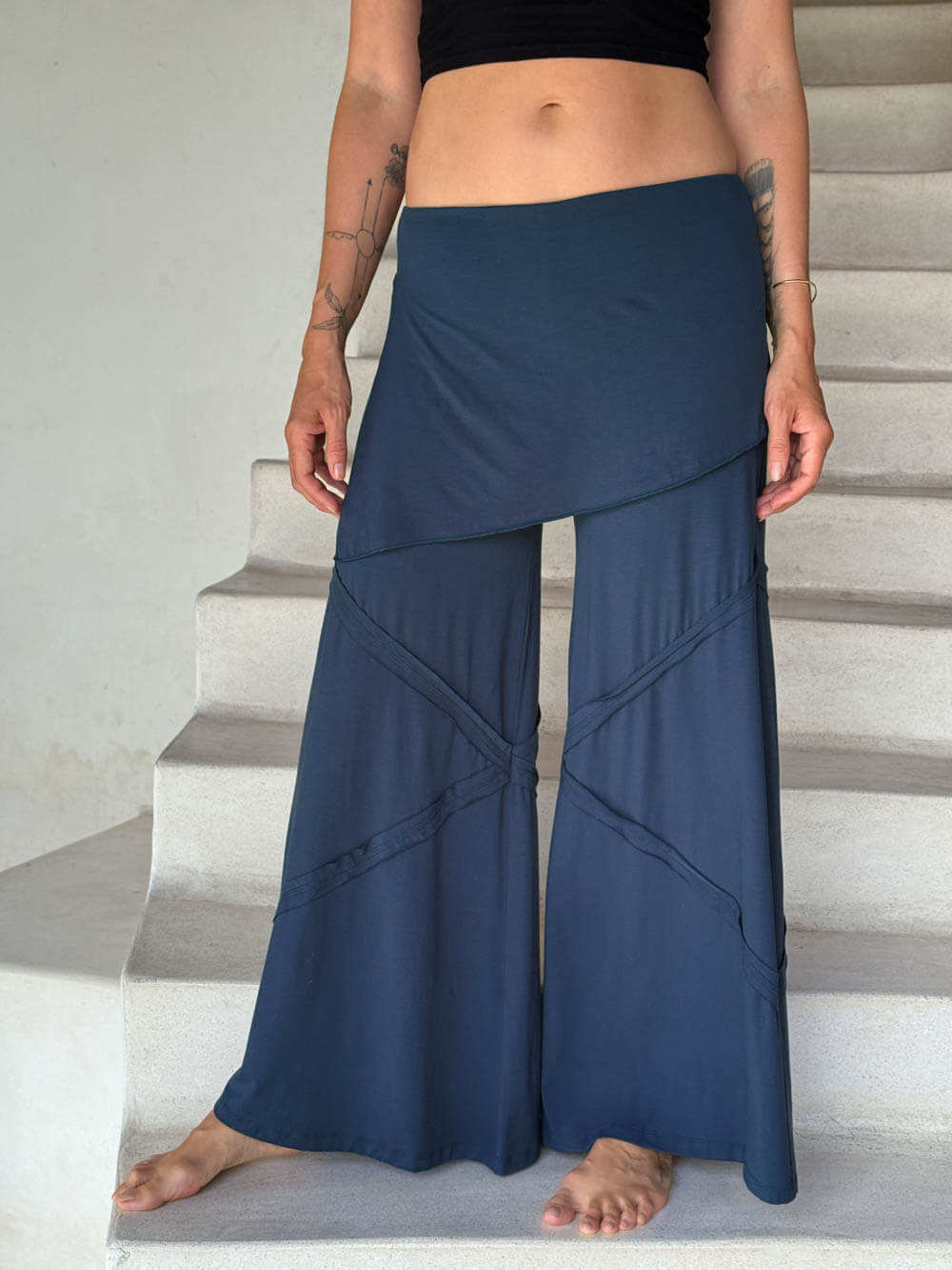CU Wide Leg Panel Pants