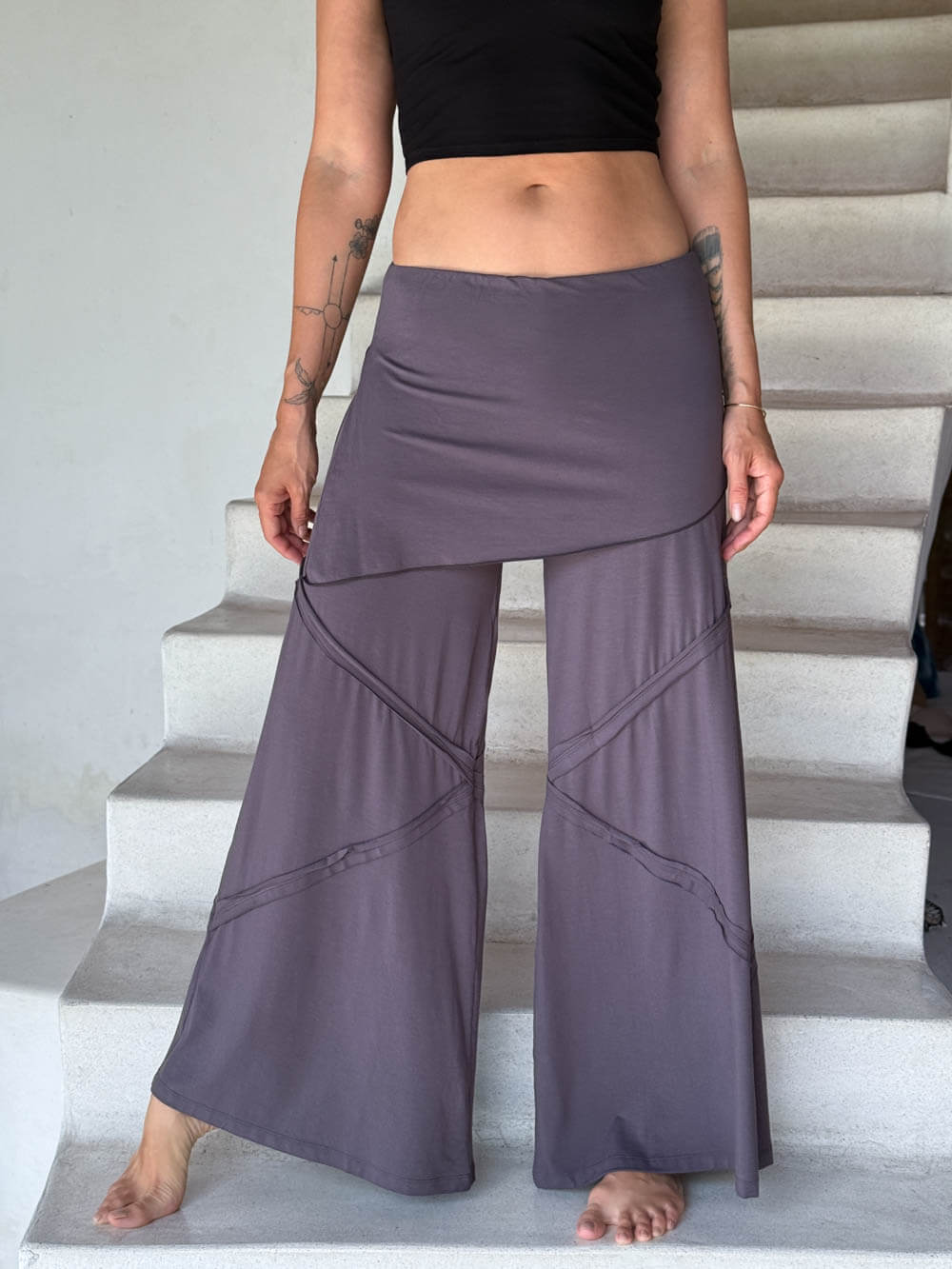 CU Wide Leg Panel Pants