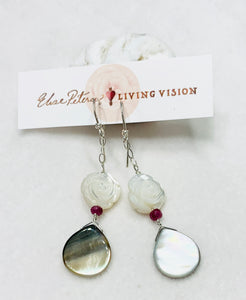 White Mother of Pearl Earrings *Multiple Options*