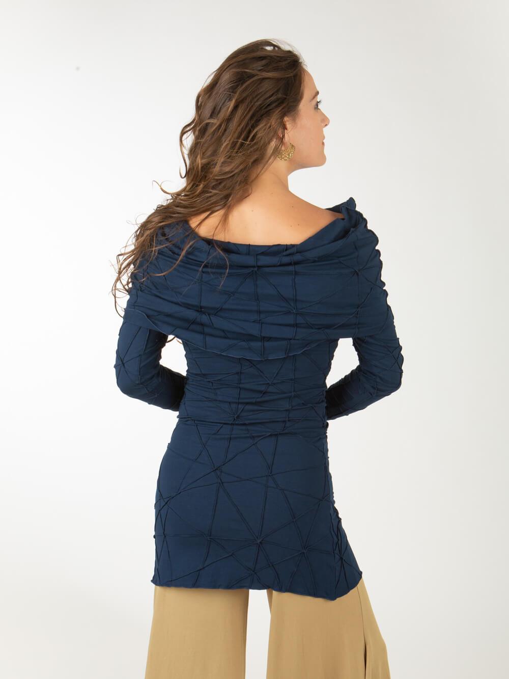 CU Texture Cowl Tunic