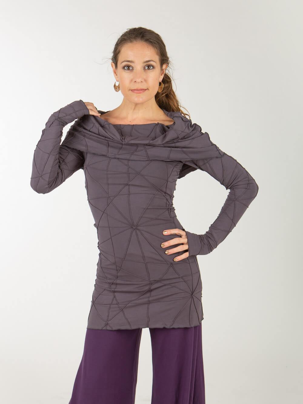 CU Texture Cowl Tunic