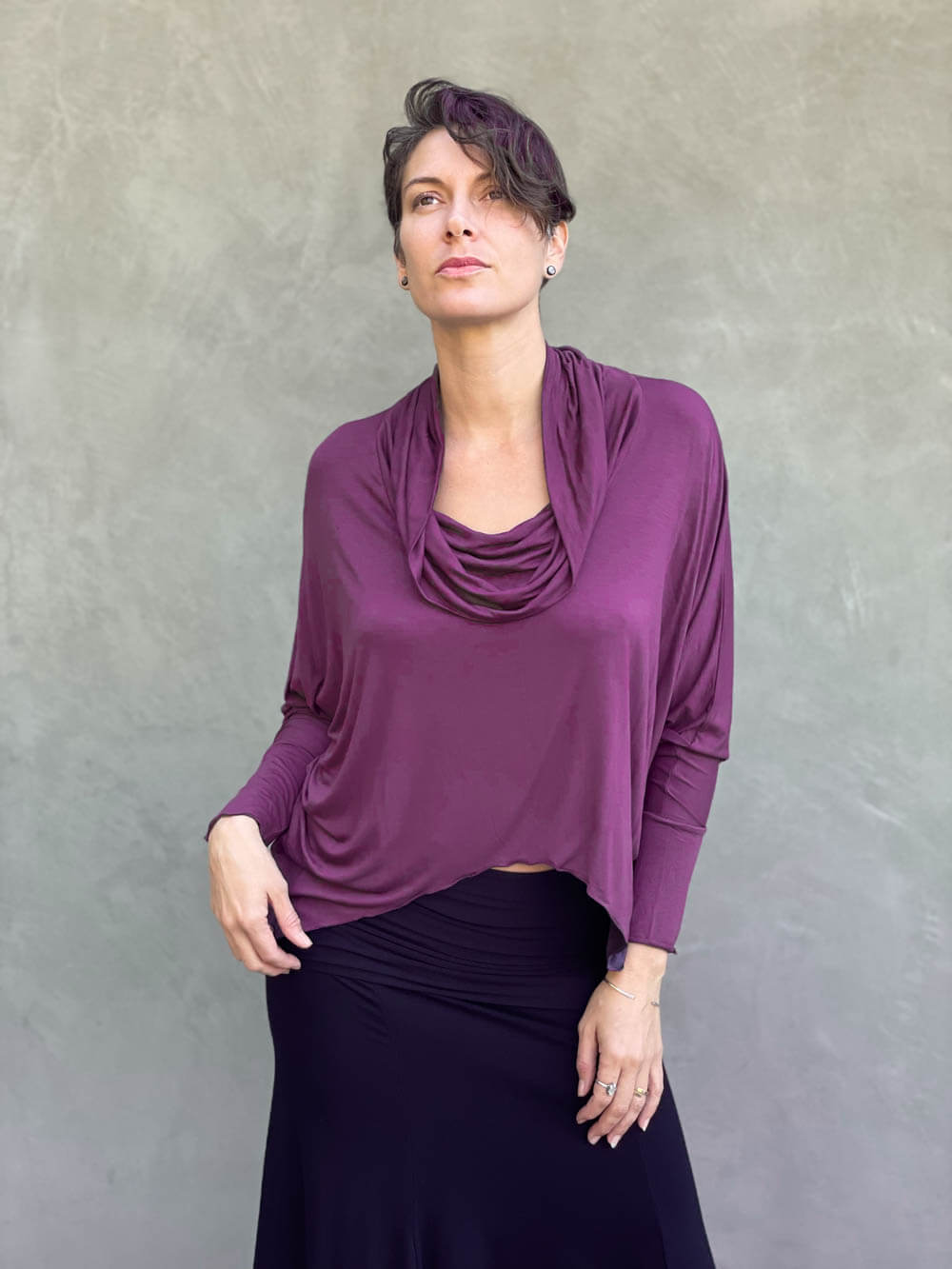 CU Dolman Cowl Top