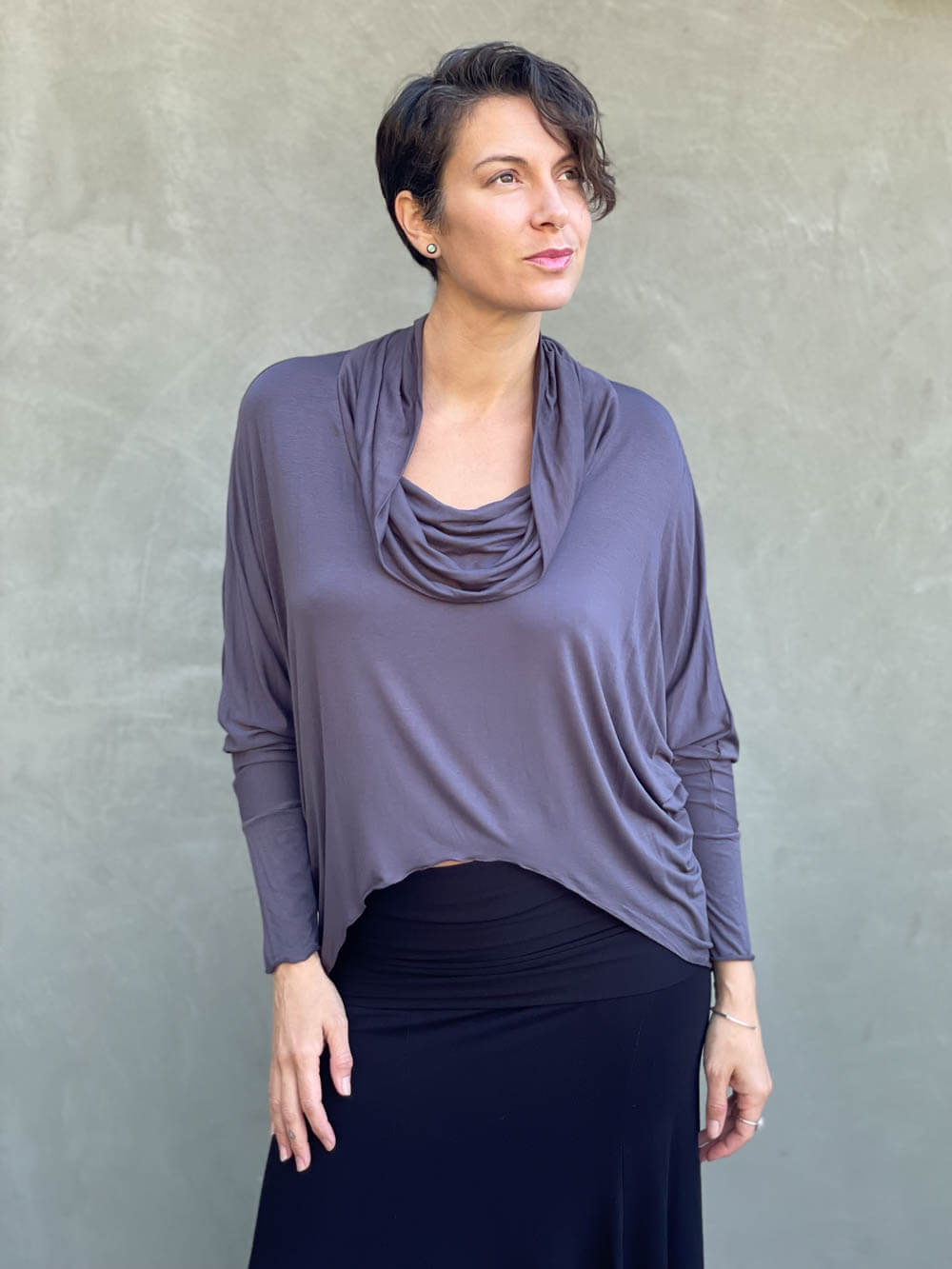 CU Dolman Cowl Top