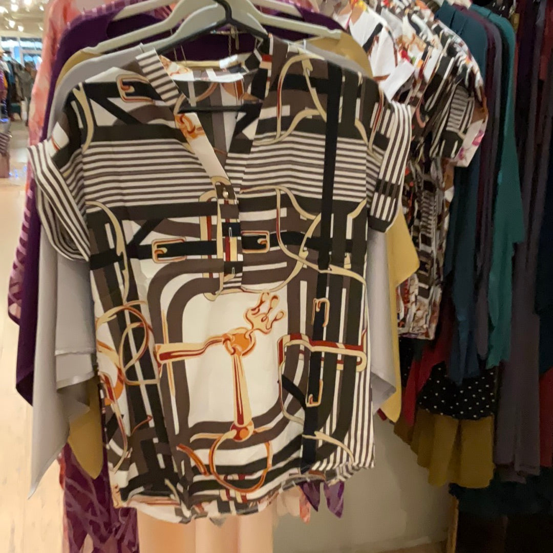 Minyan printed top