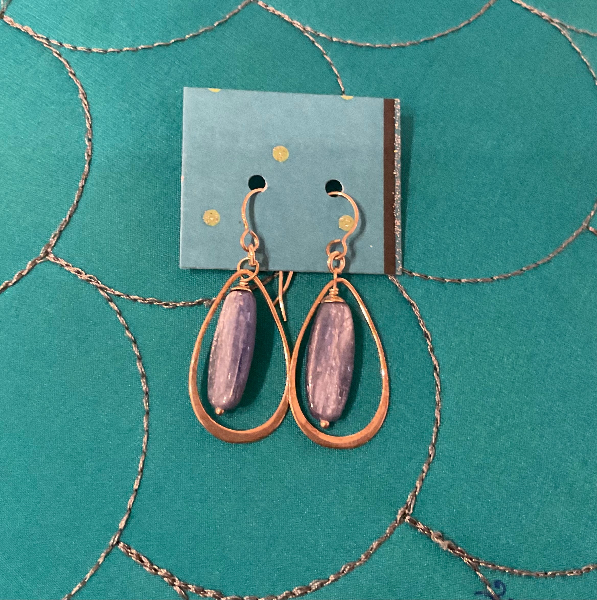 Deva Kyanite #48 earrings