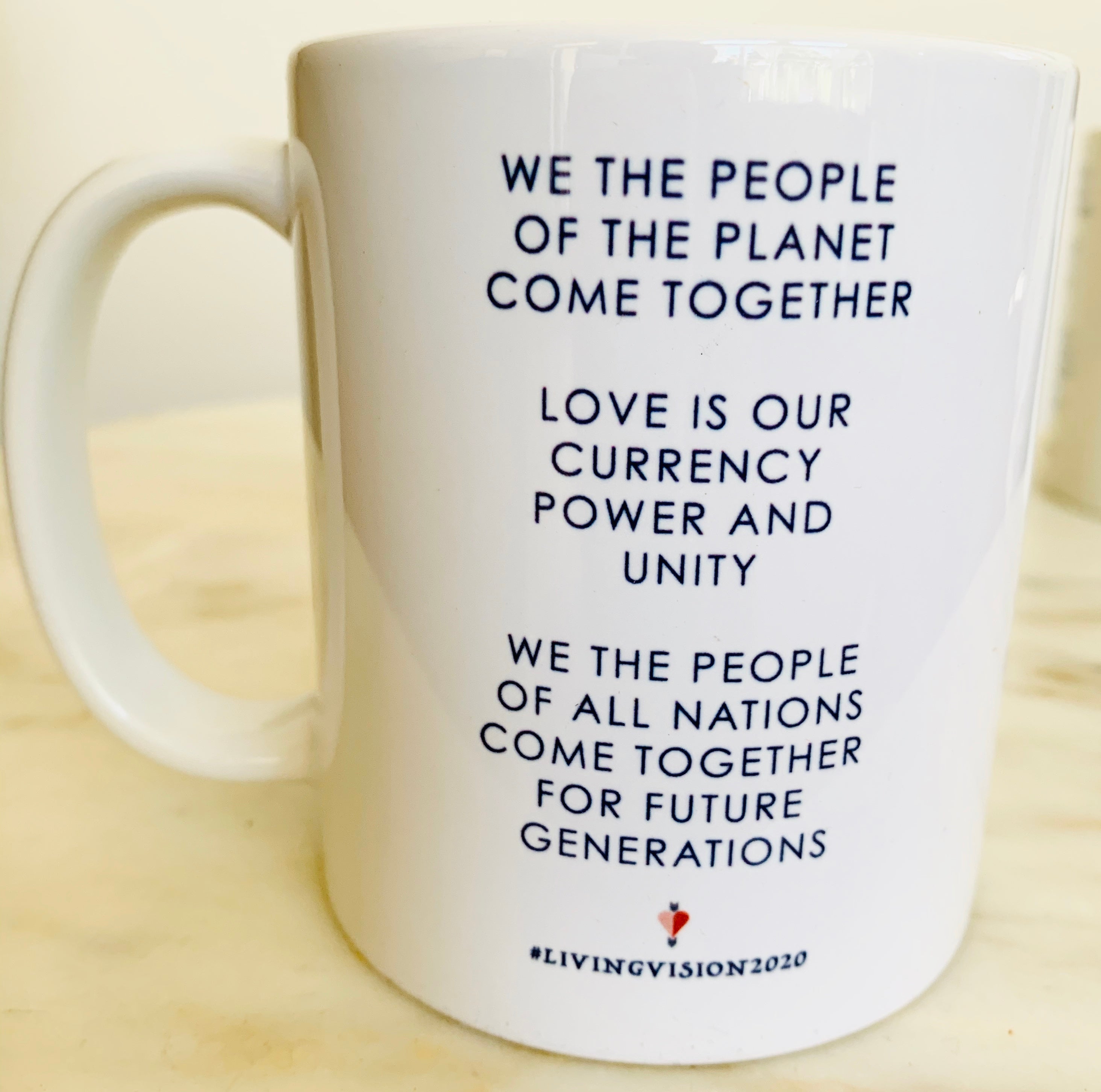 We The People Mug | Living Vision 2020
